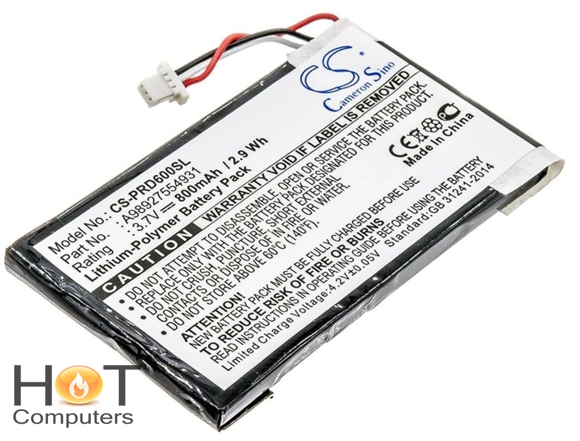 Аккумуляторная батарея CameronSino CS-PRD600SL для электронной книги Sony PRS-600 (800mAh)