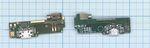 Разъем Micro USB для Sony Xperia XA F3111,F3112,F3113,F3115,F3116 (плата с системным разъемом, микро