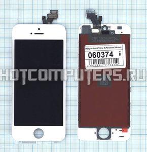 Дисплей для iPhone 5 в сборе с тачскрином (Foxconn) белый