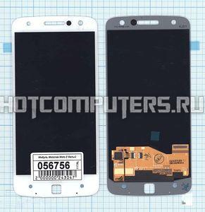 Модуль (матрица + тачскрин) для Motorola Moto Z белый, Диагональ 5.5, 2560x1440 (WQHD)