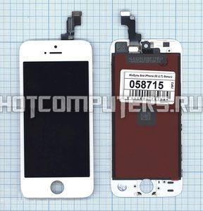 Дисплей для iPhone 5S в сборе с тачскрином (LT) белый