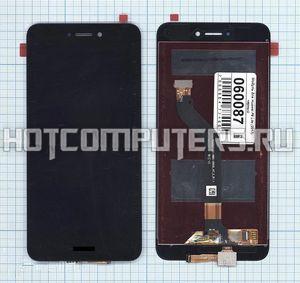 Модуль (матрица + тачскрин) для смартфона Huawei Honor 8 Lite, P8 Lite 2017 черный