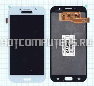 Модуль (матрица + тачскрин) для Samsung Galaxy A7 (2017) SM-A720F TFT синий