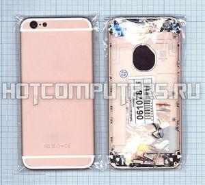 Задняя крышка для iPhone 6S (4.7) розовая