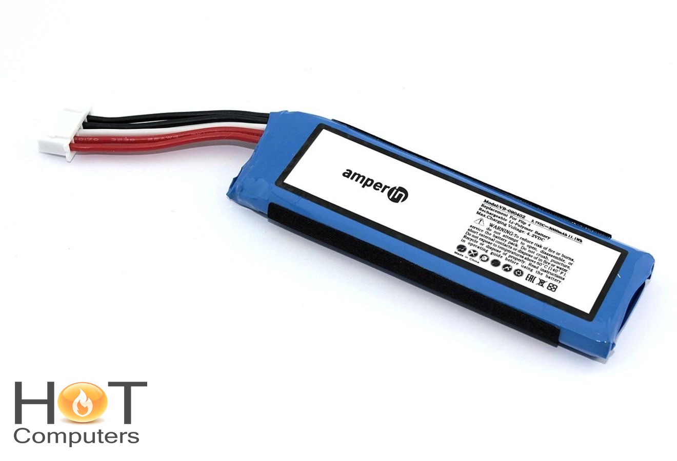 Аккумуляторная батарея Amperin для JBL Flip 4 (GSP872693 01) 3000mAh 3.7V Li-polymer