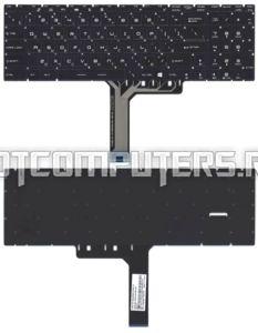 Клавиатура для ноутбука MSI GS75 GL75 GX63 черная с цветной подсветкой