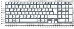 Клавиатура для ноутбука Sony Vaio VPC-EB p/n: 148793271, MP-09L23SU-886 белая, с большой кнопкой Enter