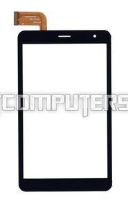 Сенсорное стекло (тачскрин) для DEXP Ursus N570 черное