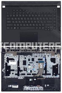 Клавиатура для ноутбука Asus G532LWS с подсветкой RGB черный топ-панель