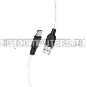 Кабель USB HOCO X21 Plus Silicone, USB - Type-C, 3А, 2м, белый