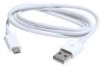 Дата-кабель USB-microUSB 1m Белый