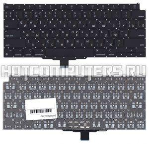 Клавиатура для ноутбука Apple MacBook Air 13 Retina M1 A2337 Late 2020 плоский Enter черная