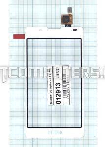 Сенсорное стекло (тачскрин) для LG Optimus L7 II P710 белый, Диагональ 4.3