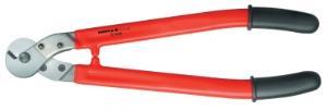 Ножницы для резки проволочных тросов и кабелей диэлектрические 95 77 600, KNIPEX KN-9577600 (KN-9577600)