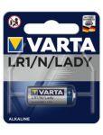 Батарейка щелочная VARTA Professional 1.5V (LR1, N)