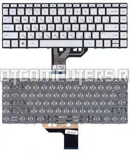Клавиатура для ноутбука HP Spectre x360 13t-W000, 13-W000, 13-AC000 Series, p/n: SG-85400-XUA, SG-85410-XAA, SG-85410-XUA, серебристая с подсветкой