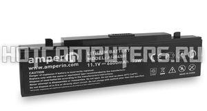 Аккумуляторная батарея усиленная Amperin AI-R45H для ноутбуков Samsung P50, P60, R45, R40, R60, R70, R65, X60, X65, R458, R460, R470, R503, R505, R508, R509, R510, R560 Series, p/n: PL2NC9B, PL2NC9B/E, SSR65-6 11.1V (6600mAh)