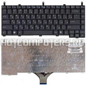 Клавиатура для ноутбуков Acer Aspire 1350, 1510 Series, p/n: K000946J1 AEZP1TNE017, Черная, Русская