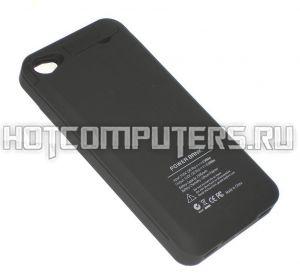 АКБ, Дополнительный аккумулятор/чехол для Apple iPhone 4/4s 2300 mAh черный