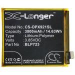 Аккумуляторная батарея CameronSino CS-OPX921SL для телефона OPPO Realme XT, XT Premium, RMX1921 (BLP723) 3800mAh