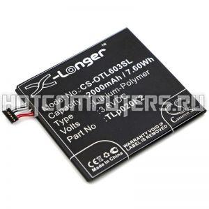 Аккумуляторная батарея CameronSino CS-OTL603SL для Alcatel One Touch 6039 Idol 3 4.7 (TLP020K2) 2000mAh