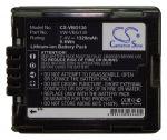 Аккумуляторная батарея CameronSino CS-VBG130 для видеокамеры Panasonic AG-AC, AF, HCK, HMC, HMR, HSC (VW-VBG130, VW-VBG260) 1320mah
