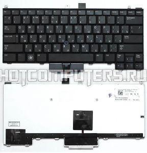 Клавиатура для ноутбуков Dell Latitude E4310 Series, Point Stick, Русская, Черная, С подсветкой, p/n: PK130AW2B01