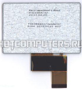 Матрица H043BWH001-B04 + touchscreen, Диагональ 4.3, 480x272, HannStar, Матовая, Светодиодная (LED)