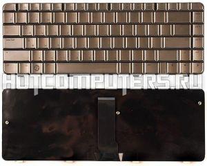 Клавиатура для ноутбуков HP Pavilion DV3-2000, DV3-2100 Series, p/n: 530646-001, русская, кофейная