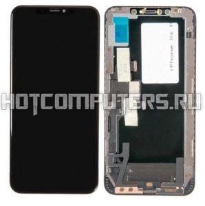 Модуль (матрица + тачскрин) для смартфона iPhone XS Max (черный) JK incell