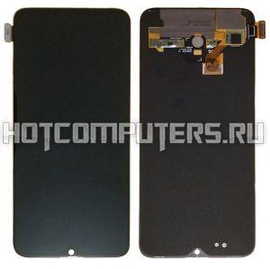 Модуль (матрица + тачскрин) для смартфона OnePlus 6T черный OLED