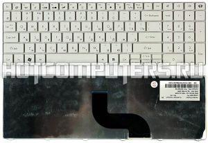 Клавиатура для ноутбуков Packard Bell TM81, TM86, TM87, TM89, LM98, TM94, TX86, Gateway NV50 Series, p/n: NSK-AL10R, 9J.N1H82.A0R, 9J.N1H82.B0R, русская, белая