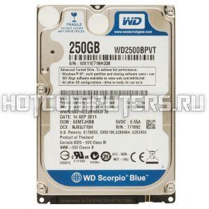 Жесткий диск Western Digital Scorpio Blue 2.5", 250GB, SATA II, WD2500BPVT