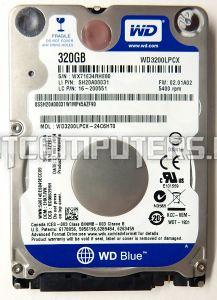 Жесткий диск Western Digital Blue 2.5" 320GB, SATA II, WD3200LPCX