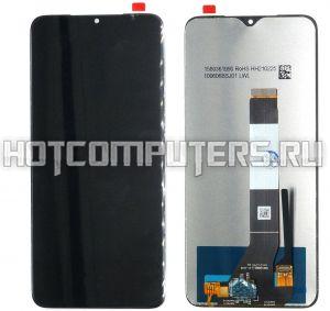 Модуль (матрица + тачскрин) для смартфона Xiaomi Redmi 9T/Poco M3 черный (Premium)