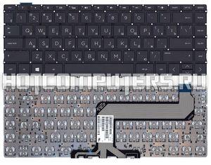Клавиатура для ноутбука HP Spectre Folio 13-AK Series, черная с поддержкой подсветки