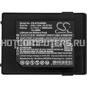 Аккумуляторная батарея CameronSino CS-NTX400BL для смартфона Handheld Nautiz X4 (60-BTSC, NX4-1004) 3600mAh