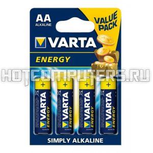 Батарейка щелочная Varta LR6 (AA) Energy 1.5V (4шт.)