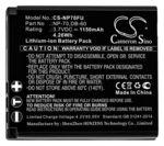 Аккумуляторная батарея CameronSino CS-NP70FU для фотоаппарата FujiFilm, Leica, Ricoh, Sigma, Panasonic (BP-DC4, DB-60, DB-65, NP-70) 1150mAh