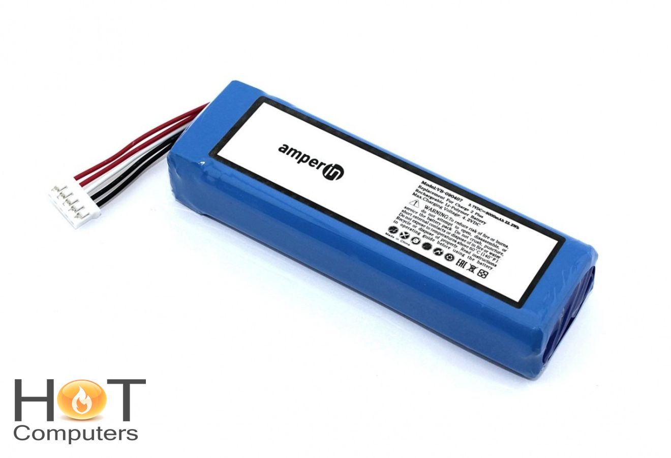 Аккумуляторная батарея Amperin для JBL Charge 2 Plus 3.7V 6000mAh 22.20Wh