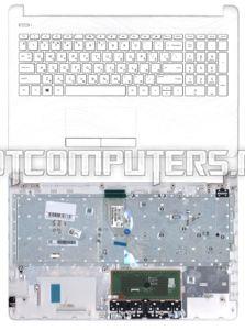 Клавиатура для ноутбука HP 15-RA, 15-RB, 15-BS Series, c белым топкейсом
