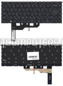 Клавиатура для ноутбука MSI GS66 черная с подсветкой