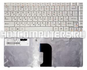Клавиатура для ноутбуков Lenovo IdeaPad E45, U450, U450A, U450G, U450P, V360, V360A Series, p/n: PK130A92B00, AEVA6STU011, MP-08G70J0-6982, русская, белая