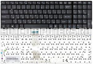 Клавиатура для ноутбуков MSI A6200 A6203 A6205 A6300 CR620 CR630 CR650 GE620 S6000 MS-168C CX61 CX70 GP60 GP70 CR61 CR70 MS-16GA MS-1755 MS-1756 CX605 CX620MX CX705 GX660 GX680 GT660 GT680 GT683 GE700 GE70 MS-16F21 MS-16F3 Series, Чёрная (V111922AK1)