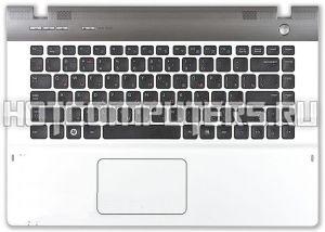 Клавиатура для ноутбука Samsung P330 серая топ-панель