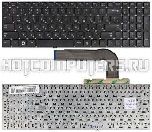 Клавиатура для ноутбуков Samsung Q530 Series, Русская, Чёрная, p/n: 9Z.N5QSN.A0F