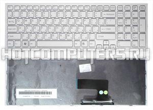 Клавиатура для ноутбуков Sony Vaio VPC-EE Series, Русская, Белая, p/n: W116646H