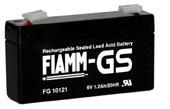 Аккумуляторная батарея Fiamm FG 10121 (6V 1,2Ah)