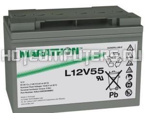 Аккумуляторная батарея Marathon XL12V70 (12В, 70Ач)  (Marathon L12V55)