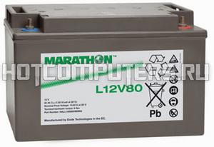 Аккумуляторная батарея Marathon XL12V85  (12В, 85Ач)  (Marathon L12V80)